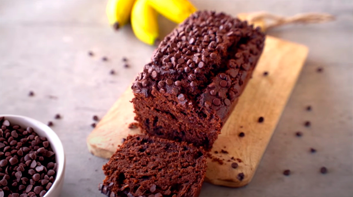 Pâine moale cu banane și ciocolată: Mic dejun complet pentru fiecare zi!