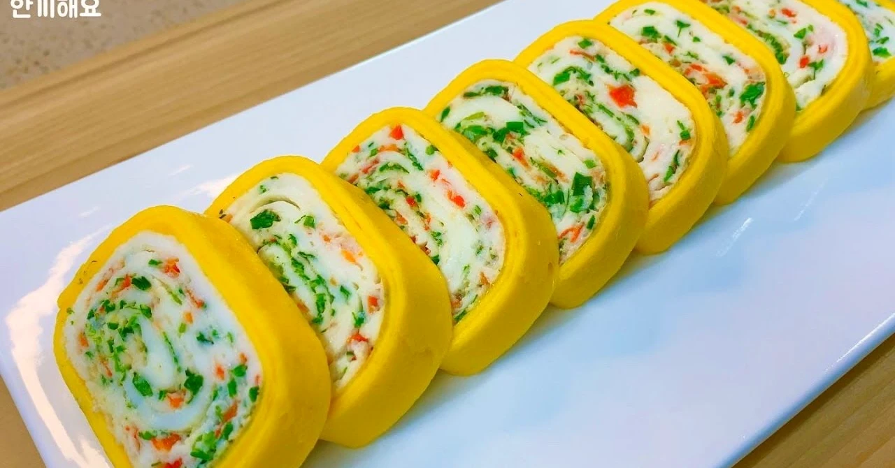 Ruladă coreeană de ouă (Gyeran Mari): Veți adora această REȚETĂ!