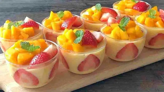 Rețetă de desert cu mango în 5 minute, mult mai bună decât înghețata!