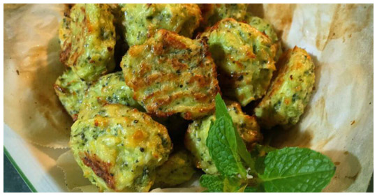 Delicioase și sănătoase bile de broccoli