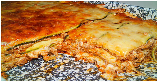 Delicios și totuși sărac în carbohidrați: Lasagna de dovlecei