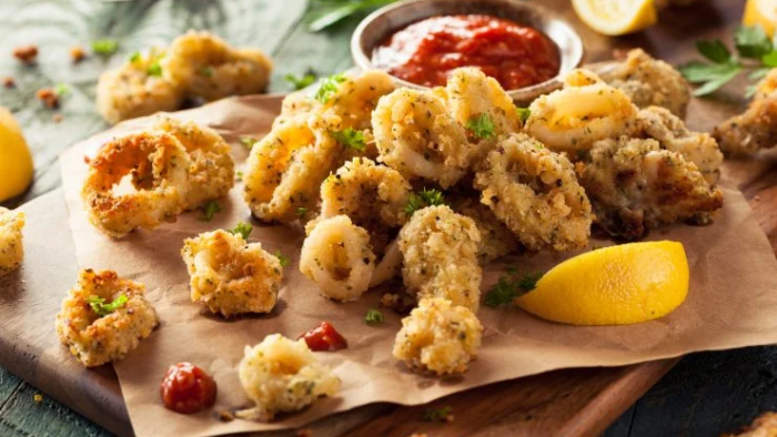 Calmar copt: fantastic pentru dietă, mai bun decât calmarul prăjit!