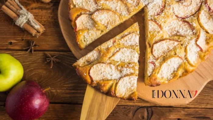 Chec dietetic cu mere și doar 190 kcal: Preparare în 5 minute!