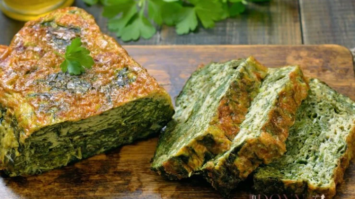 Pâine cu spanac, pâinea excelentă pentru dietă cu un gust uimitor!