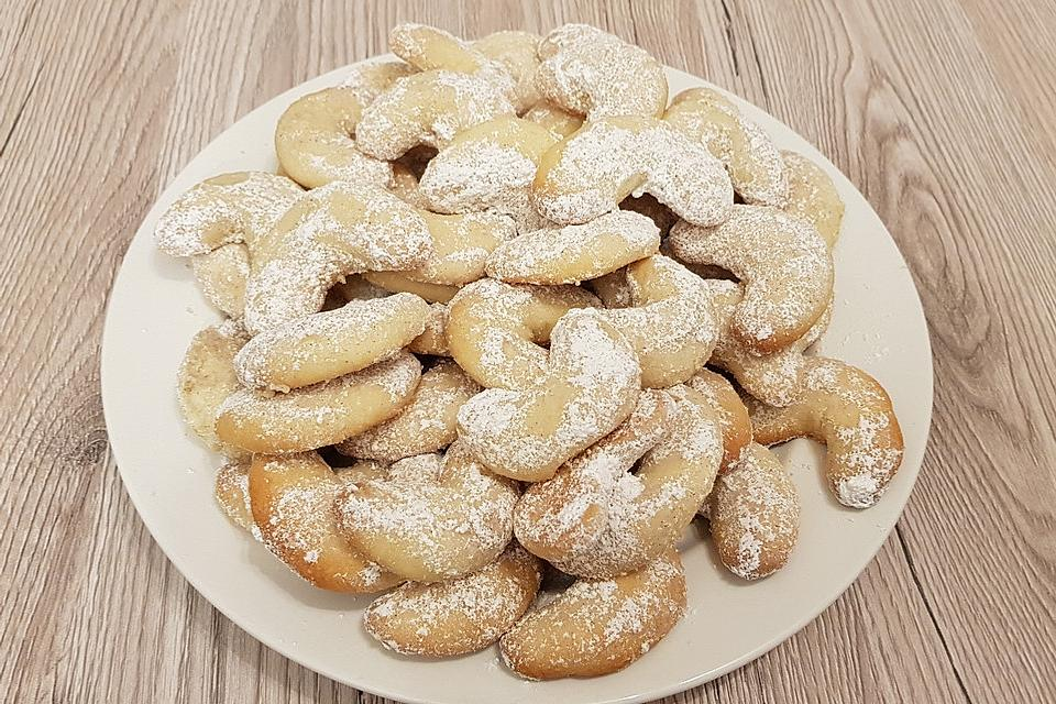 Cornulețe cu vanilie de la bunica