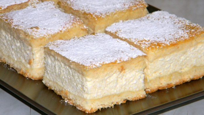 Prăjitura cu frișcă cerească a bunicii