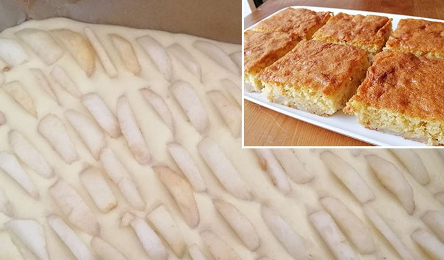 Plăcintă fină de mere extra preparată în 10 minute