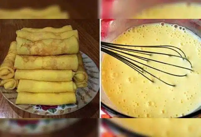 Rețetă de clătite cu lapte bătut, atât de divin de gustoase!