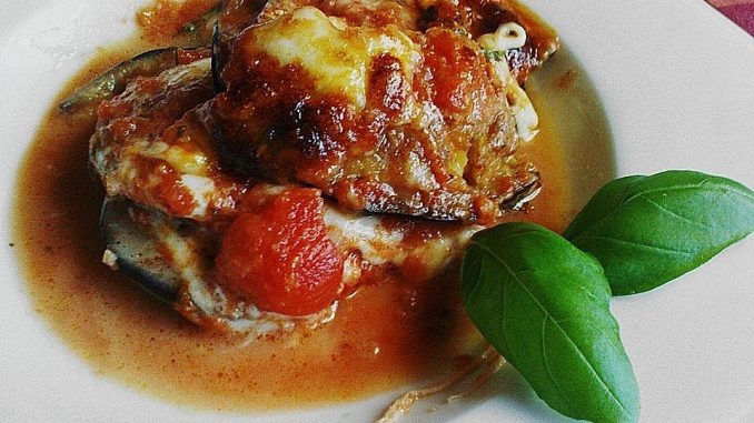 Parmigiana de vinete
