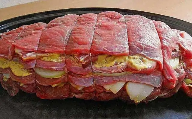 Friptură la cuptor în sos de muștar – Rețetă