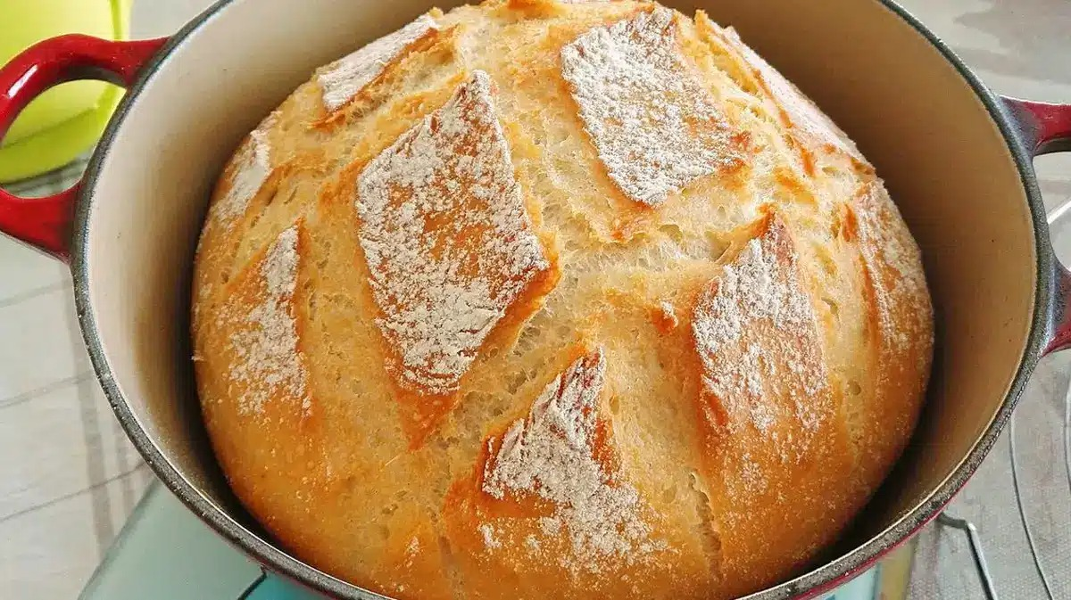 Rețetă de pâine de casă ca la brutărie, super gustoasă!