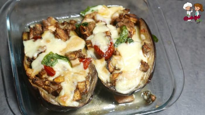 Vinete umplute Caprese: Gătește totul crud. Conține doar 150 kcal