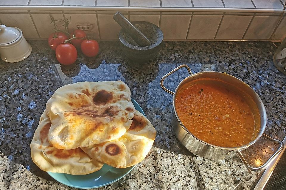 Supă de linte roșie cu lapte de cocos