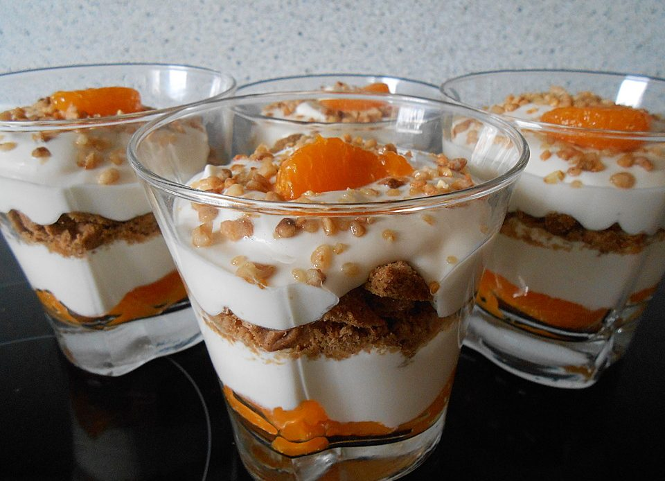 Spekulatius cremă de mandarine cu brânză de vaci
