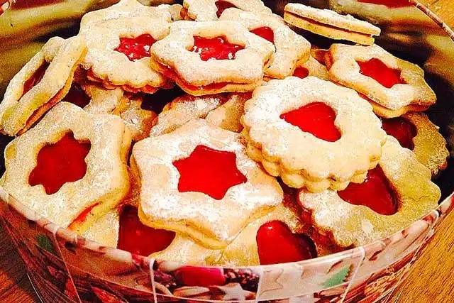 Rețetă de fursecuri Spitzbuben