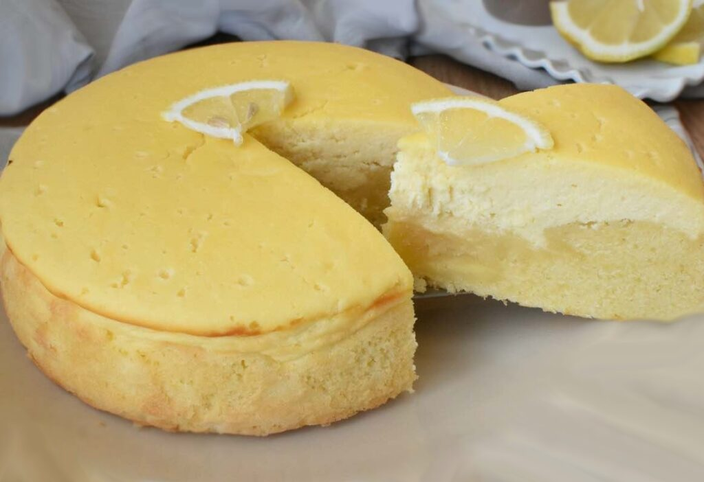 Prăjitură cremoasă cu lămâie și ricotta