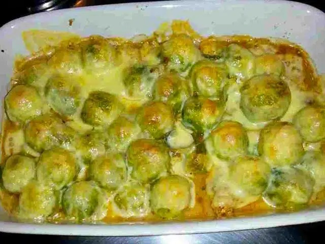 Rețetă de budincă de varză de Bruxelles