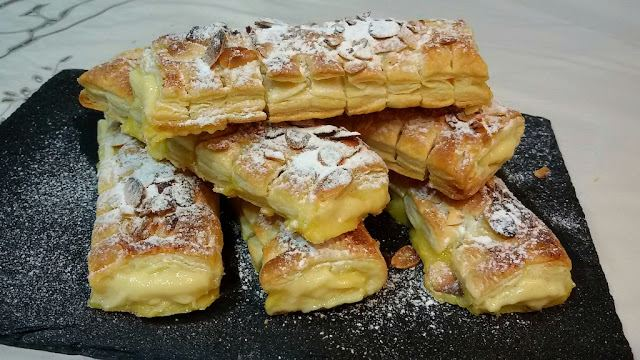 Cremă pentru patiserie și plăcinte cu migdale