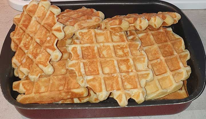 Wafelă din Liège: cea mai bună rețetă