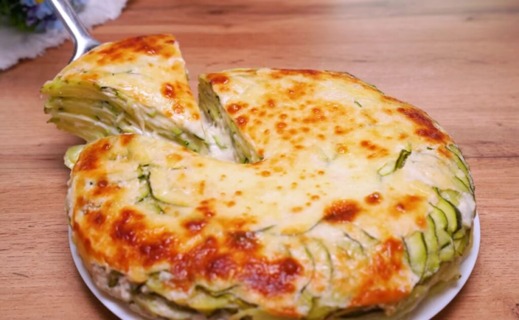 Așa ceva nu am încercat niciodată, am preparat-o cu dovlecei: cină de 240 de calorii!