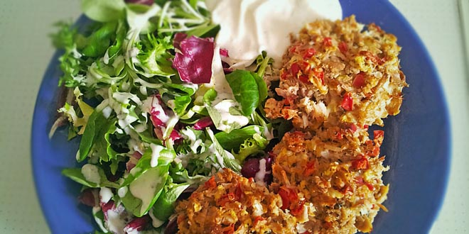 Brioșe de legume low carb (Pentru 10 brioșe)