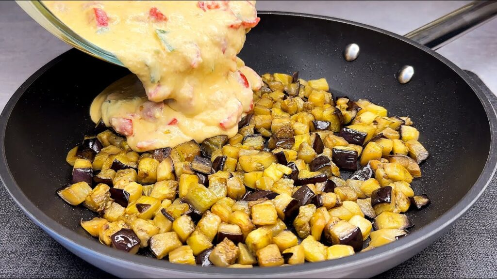 Uitați-vă cum am gătit vinetele de data aceasta, a fost exact rețeta pe care o căutam pentru dietă | Doar 290 Kcal!