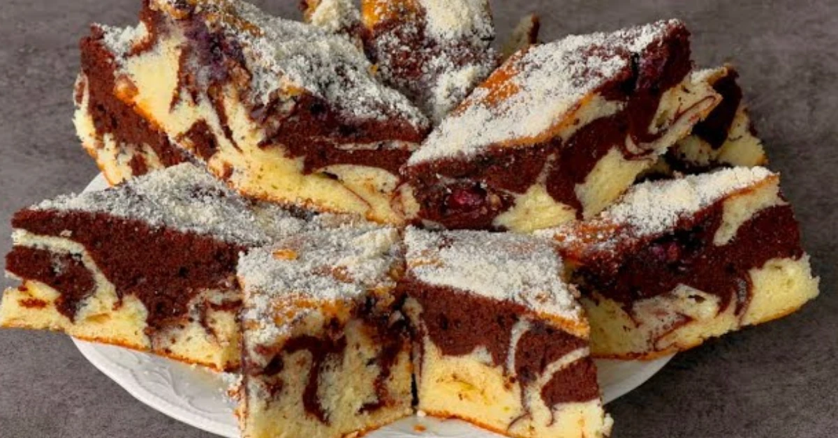 Cel mai bun chec cu afine și migdale: REȚETĂ (Simplu și pufos)