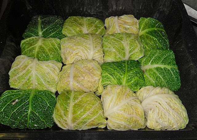 Rulade de varză albă