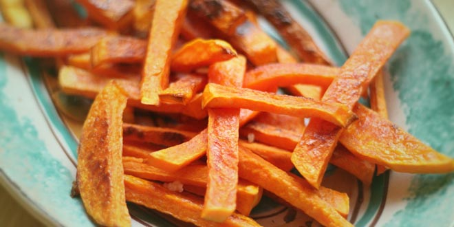 Cartofi prăjiți din morcovi și păstârnac low carb (alternativă sănătoasă la cartofii prăjiți tradiționali)