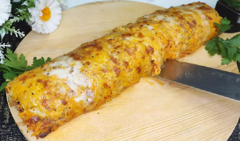 Am mâncat acest sandviș sățios, baza am preparat-o cu dovleac și fără niciun gram de făină | Cină 490 Kcal