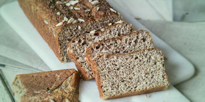 Pâine proteică low carb cu migdale