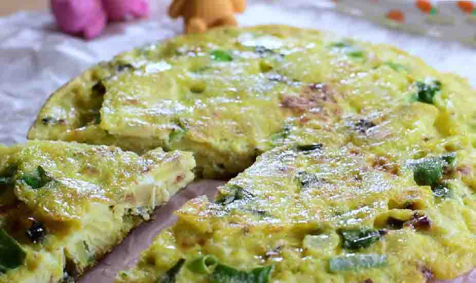 Am pus și un cartof și o ceapă în această omletă, a fost sfârșitul lumii | Doar 540 Kcal!