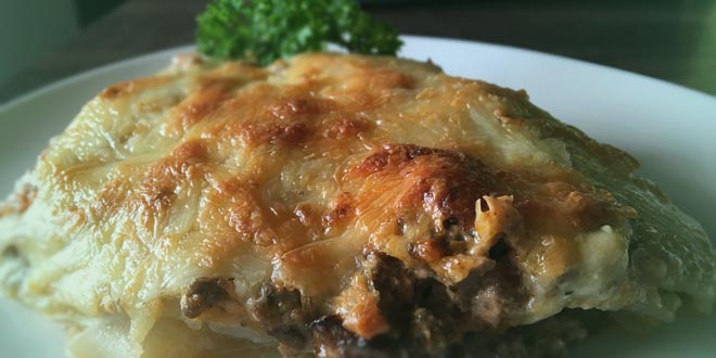 Lasagna de gulii săracă în carbohidrați