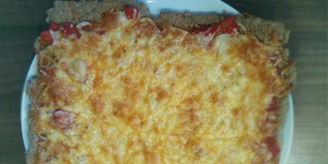 Aluat de pizza low carb à la Flo (vegan, vegetarian, pizza făcută acasă)