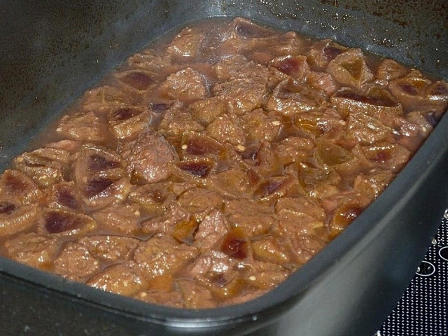 Gulaș de prune
