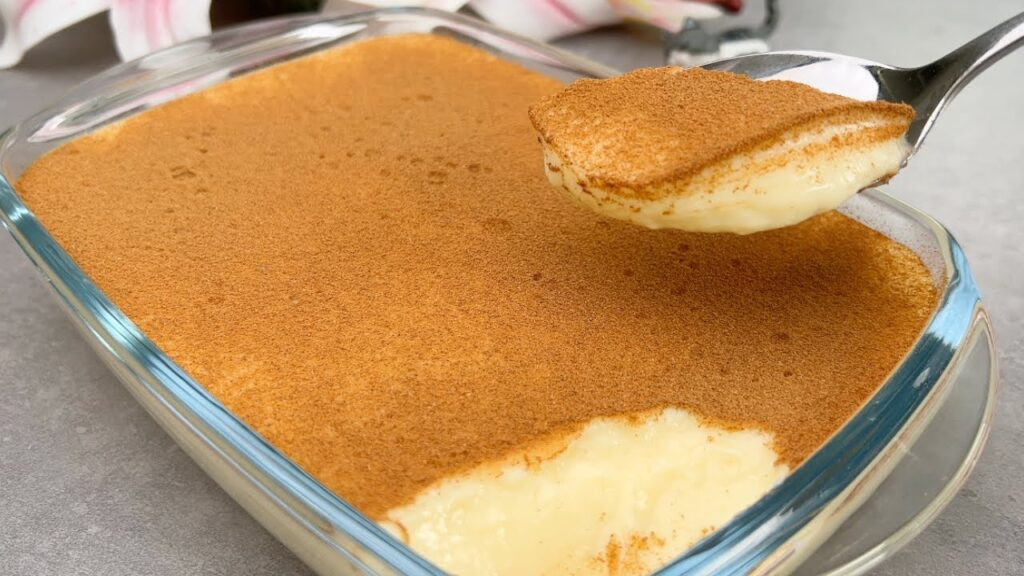 Am poftă de un desert și am pregătit acest desert în 5 minute, se topește pe limbă | Doar 100 Kcal!