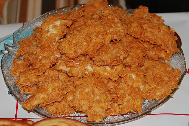 Nuggets de pui crocanți și ușori