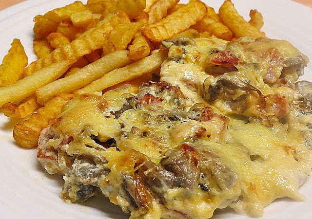 Gratin de șnițel vechi german