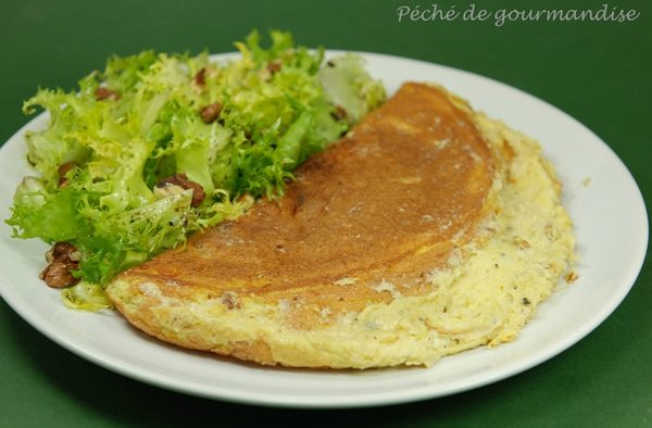 Soufflé de Roquefort – Omletă
