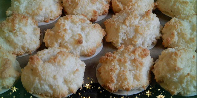 Macaroane cu cocos în varianta Low Carb