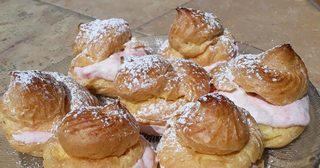 Foietaj cu frișcă de căpșuni – umplutură