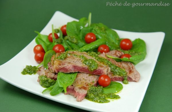 Cotlete cu pesto de migdale