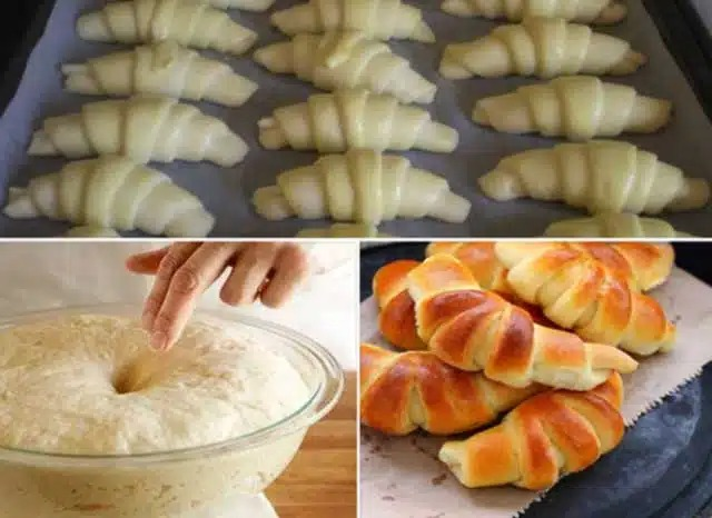 Rețetă de cornulețe în 15 minute
