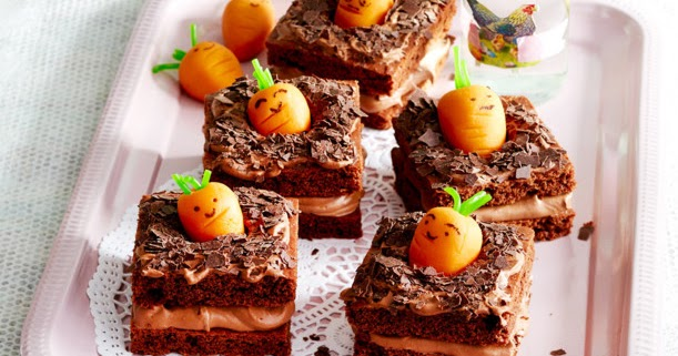Felii de mousse de ciocolată cu morărele