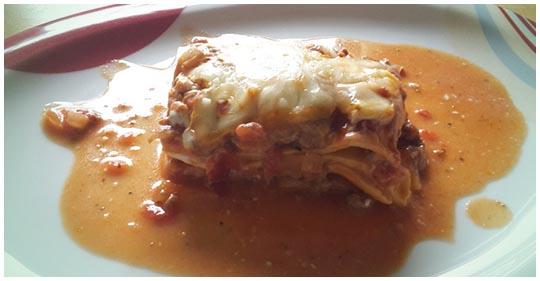 Lasagna cu ouă delicioasă fără paste