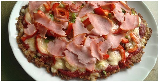 Blat de pizza low carb din ton