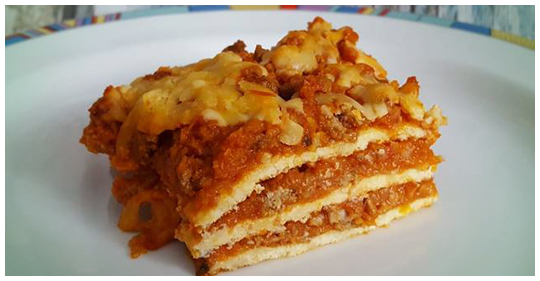 Lasagna low carb fără paste