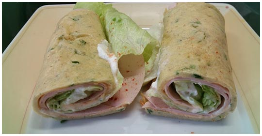 Wrap cu puțini carbohidrați