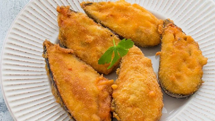 Scoici de tigru cu legume, creveți și sos Bechamel. Rețetă de descoperit!