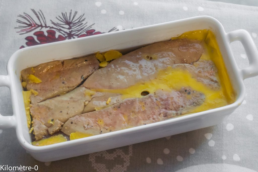 Terrină rapidă și simplă de foie gras cu pere